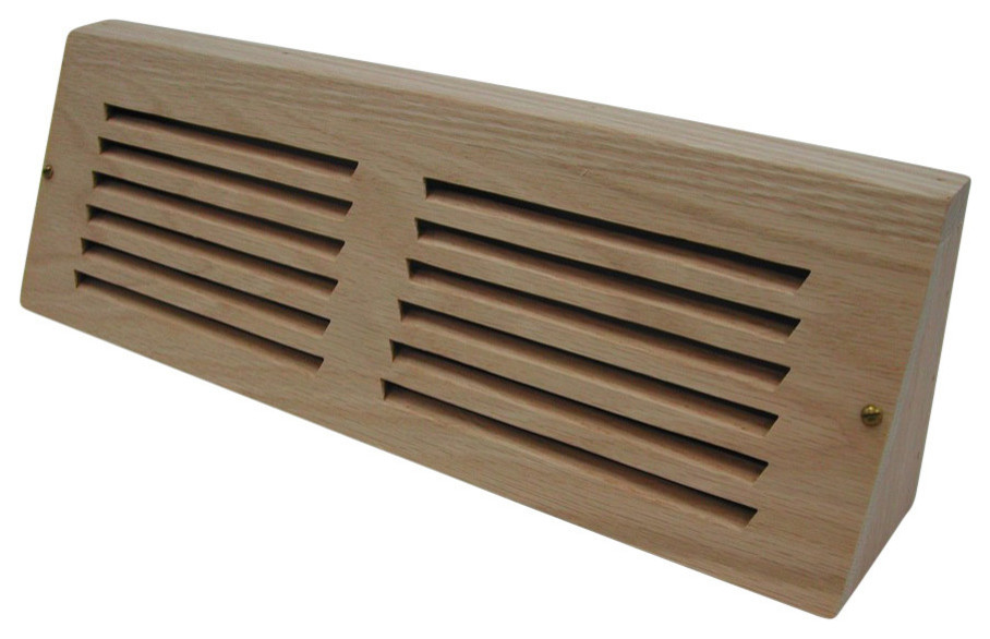 Baseboard Register 24", MonoDirectional Air, Alder Registers Grilles