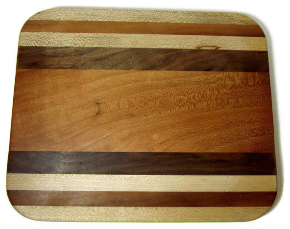 Square Multi Wood Cutting Board Contemporary Boards By Square Multi Wood Cutting Board