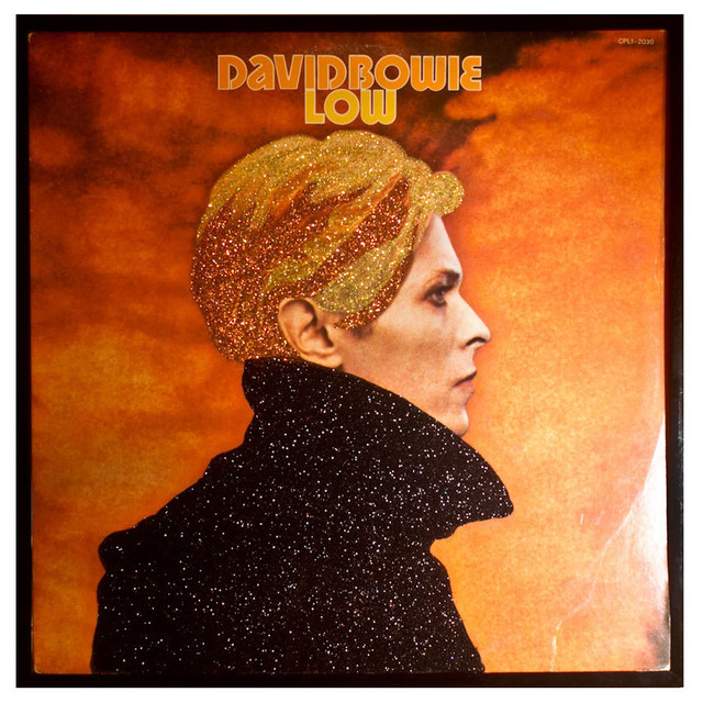 Glittered David Bowie Low Album