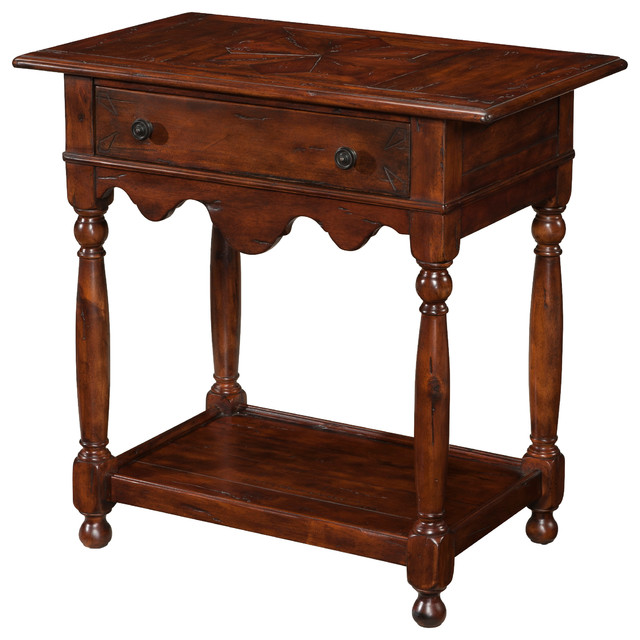 The Corner-Detail Bedside Table - Traditional - Nightstands And Bedside