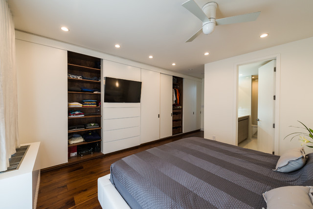 Upper West Side Triplex Renovation contemporary-bedroom