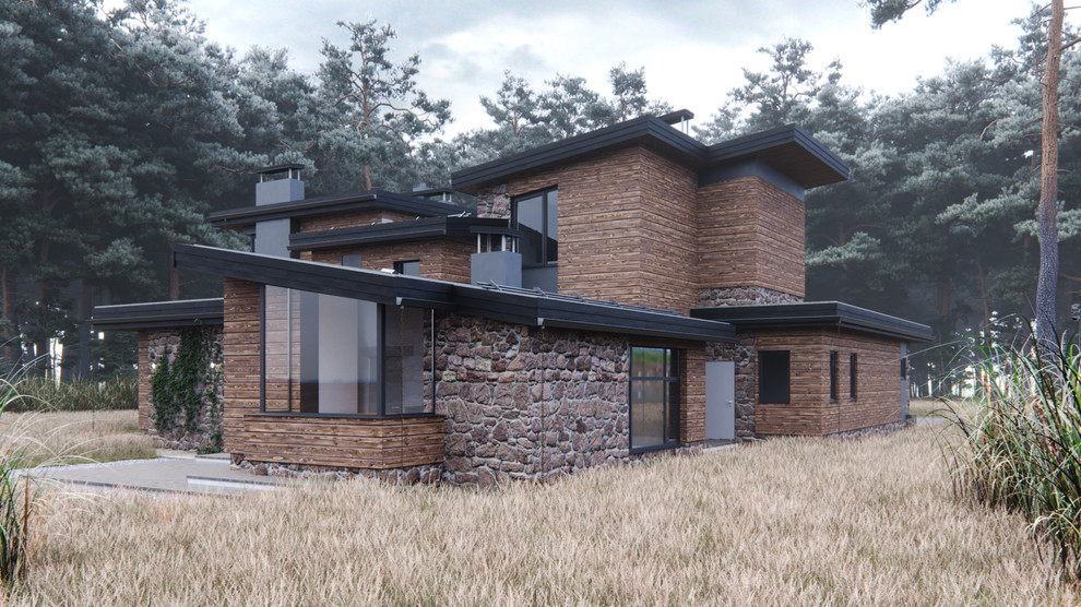 Проект виллы в Московской области