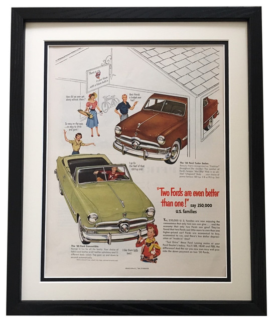 1950 Ford vintage poster #7