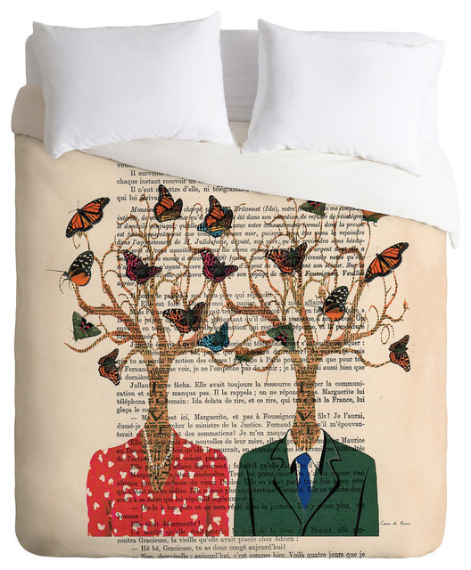 Coco De Paris Mister And Mistress Tree Duvet Cover 88 X68