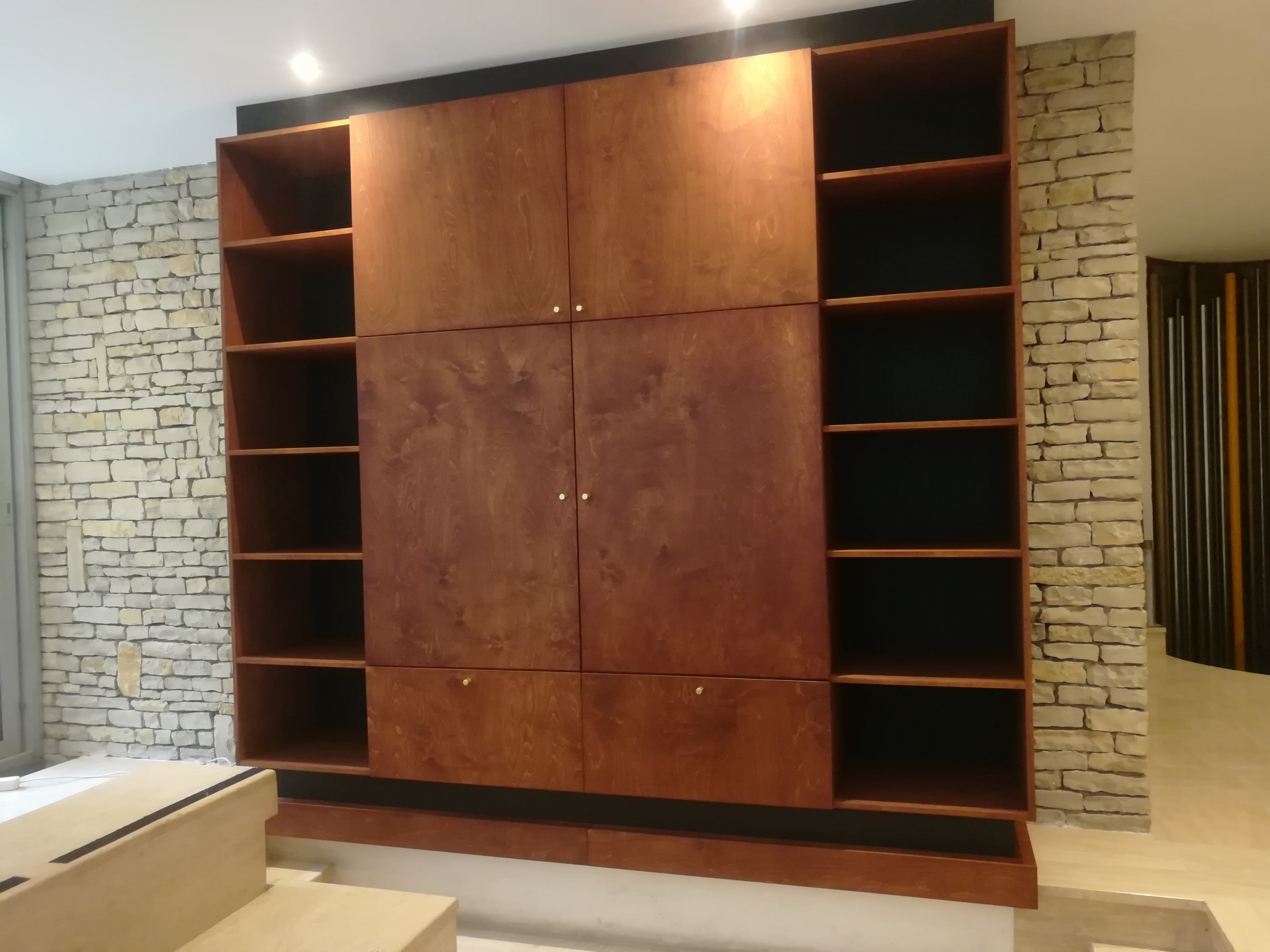 Meuble tv et bibliothèque