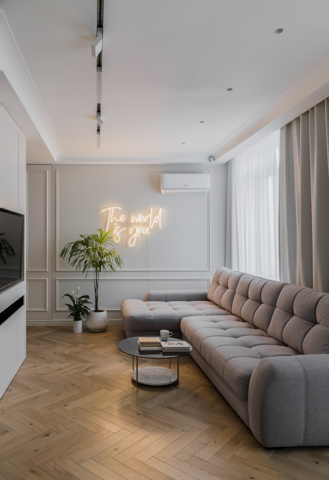 Квартира в мятных тонах