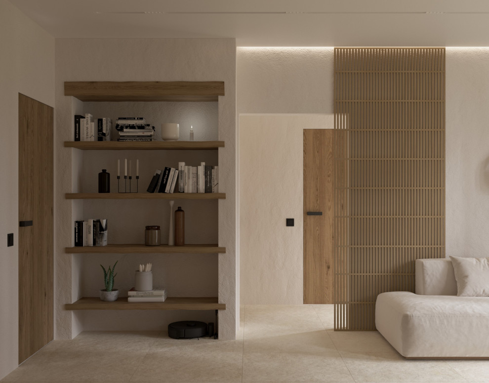 Проект загородного дома в Ленинградской области, стиль джапанди