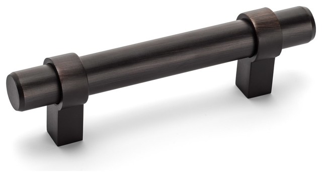 Cosmas 161-3ORB Oil Rubbed Bronze 3” CTC (76mm) Euro Bar Pull