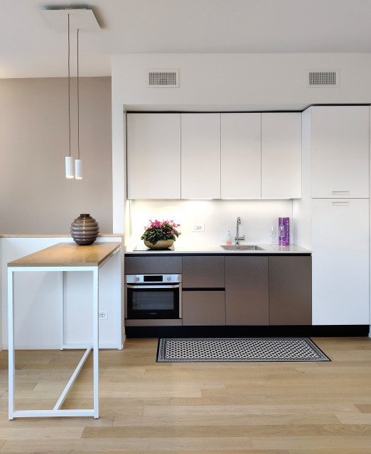 Due con terrazzo modern