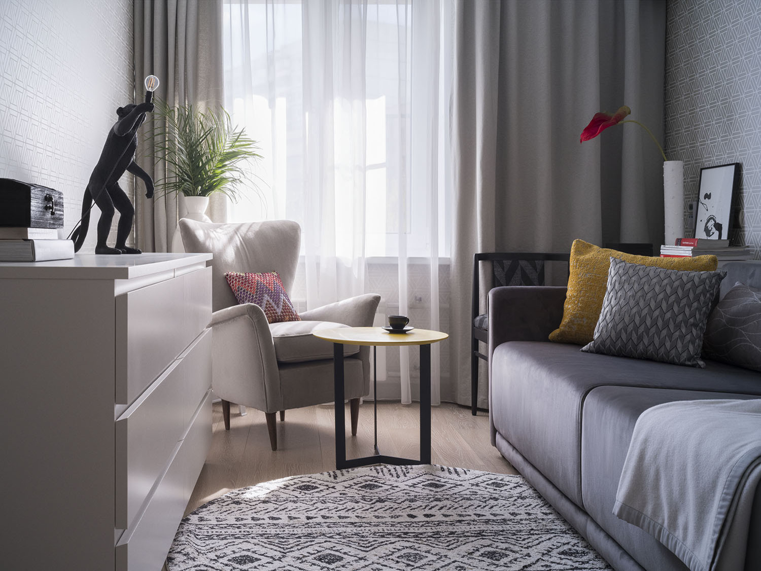 Декоративная квартира в Москве