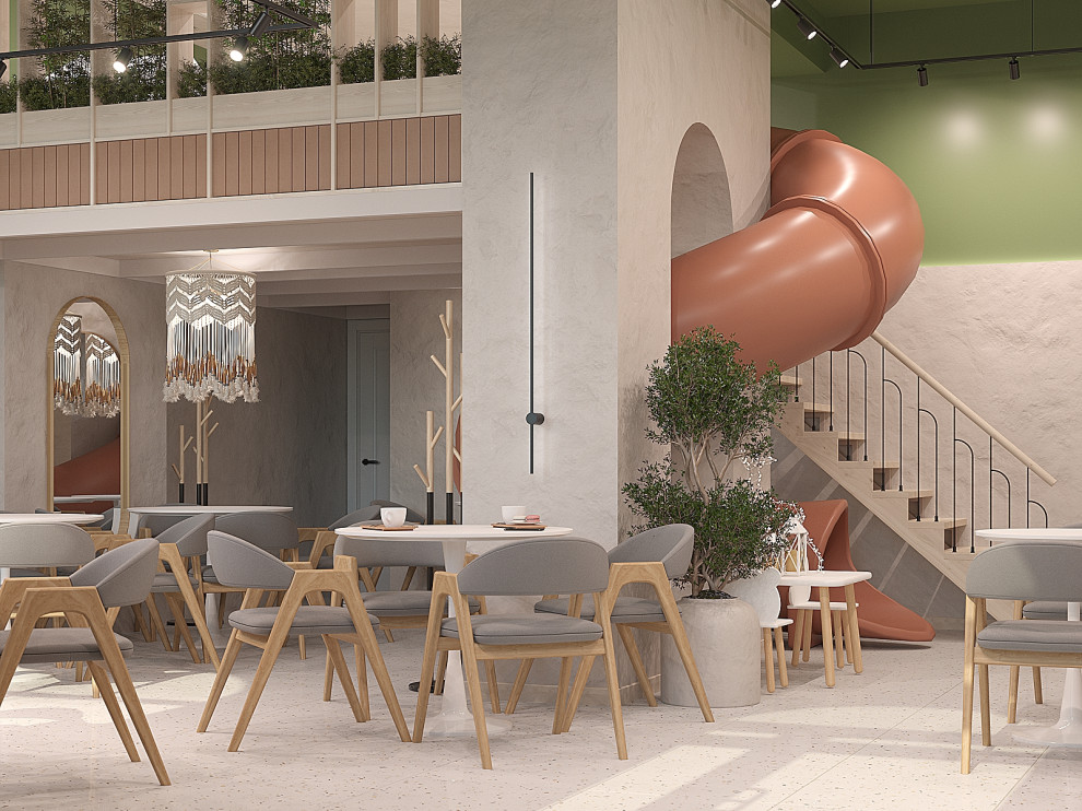 Дизайн-проект кафе кондитерской