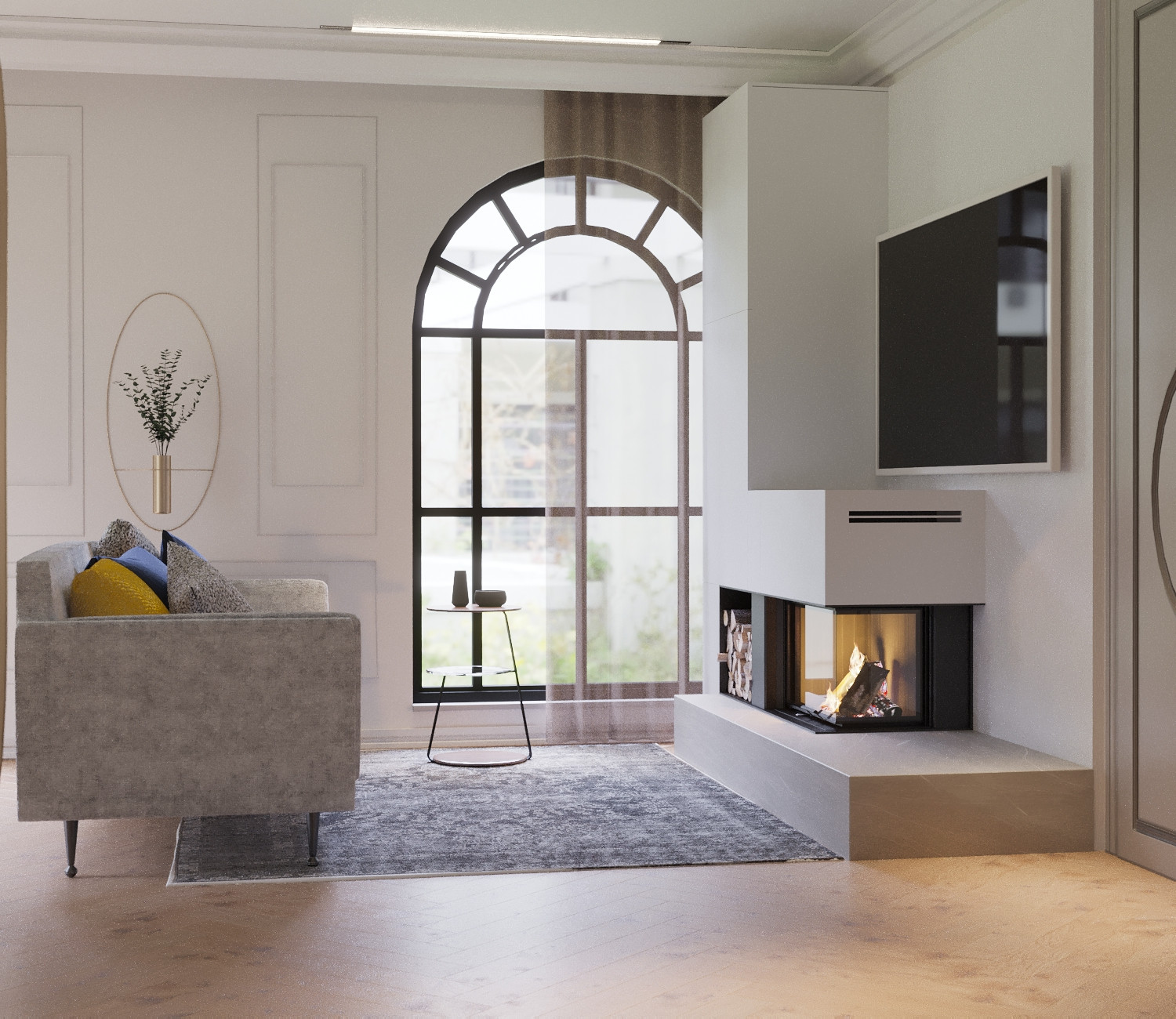 Кухня-гостинная