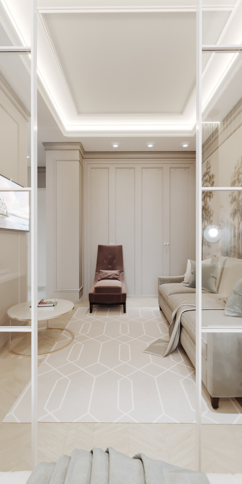 Проект маленькой квартиры 40 кв.м. ЖК Level Амурская