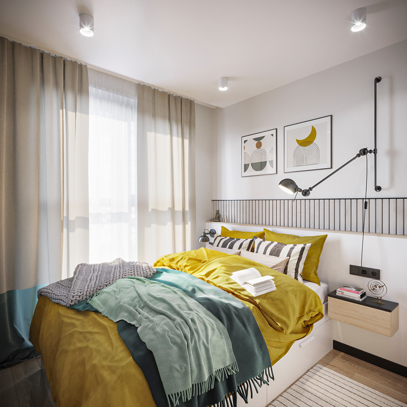 ЖК Лиговский. Студия для молодой девушки