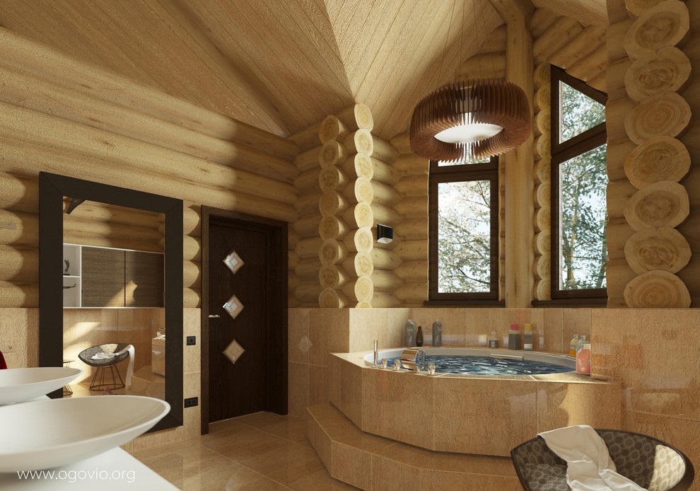 Interier house in Russia