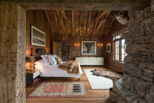 Rustic Bedroom rustikt-sovevaerelse