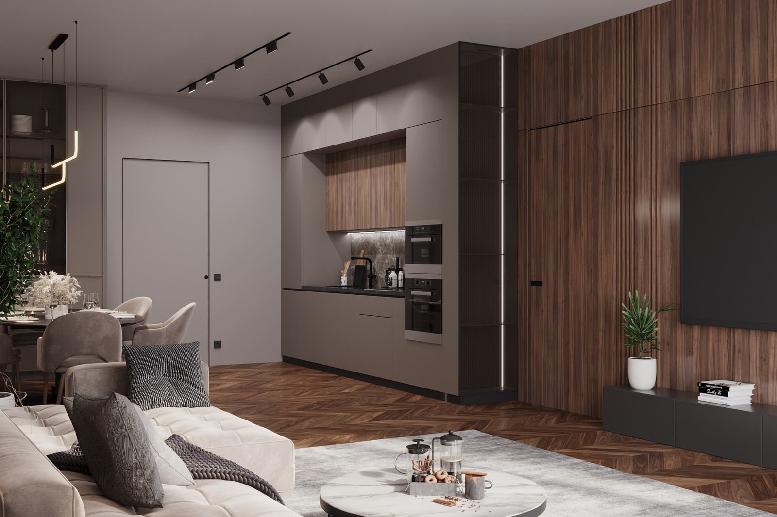 Стильная гостиная