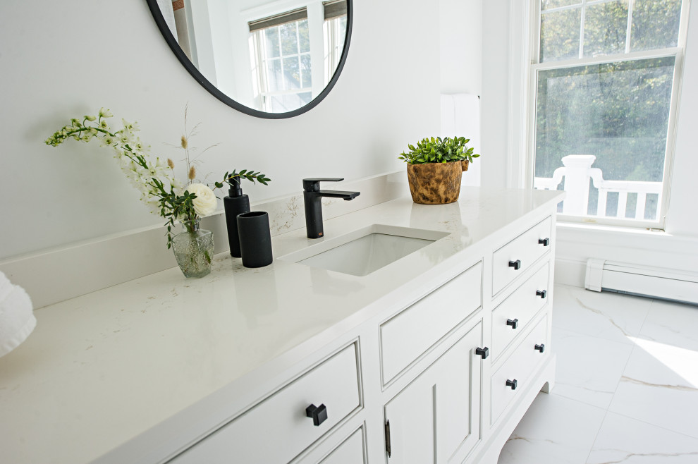 Guest and Kids Bathroom Remodel, Bright Modern Bay of Fundy, Nova