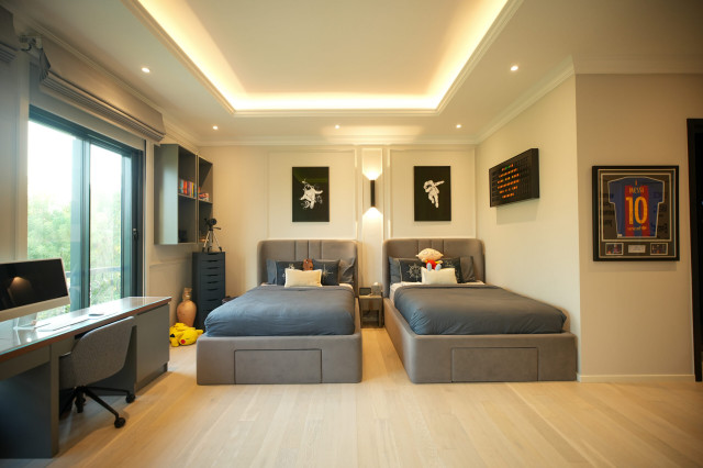 Modern Kids Bedroom in Bromley modern-bedroom