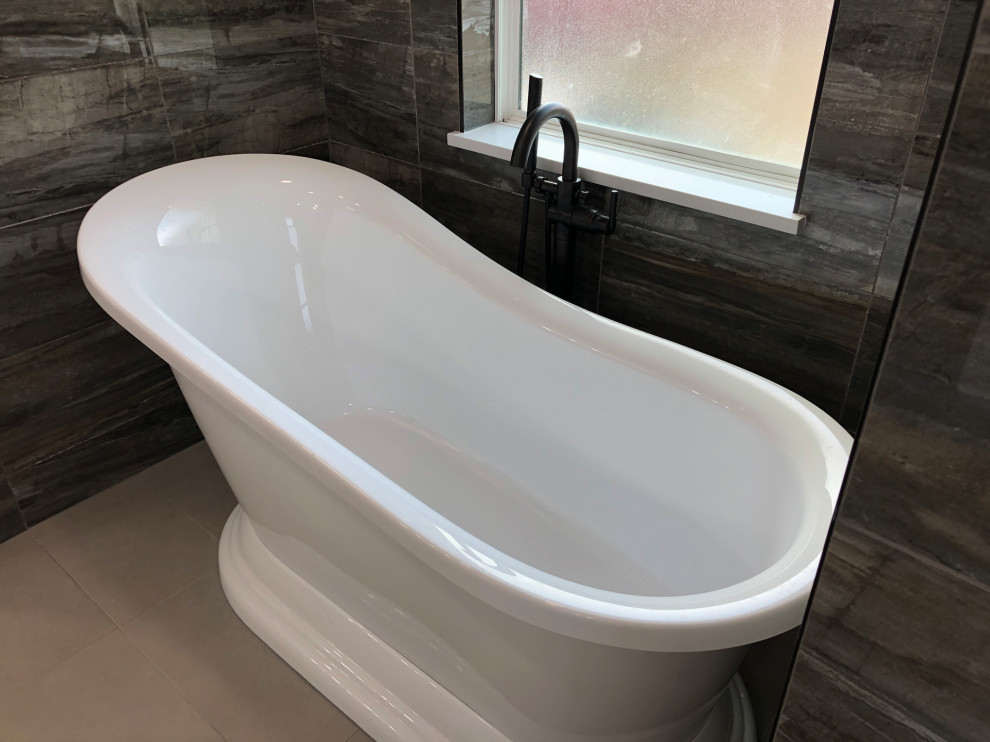 Bathroom - transitional bathroom idea in Austin