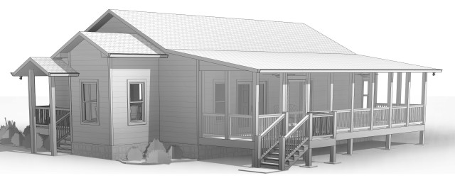 On Mountain Time rustic-rendering