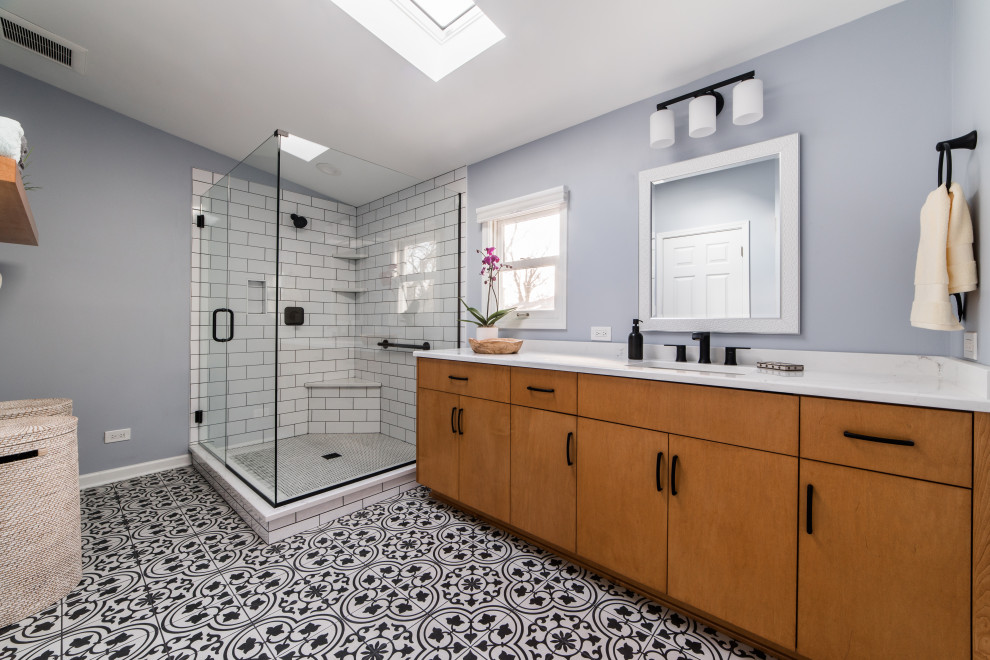 Glen Ellyn Bathroom Renovation Transitional Bathroom Chicago by