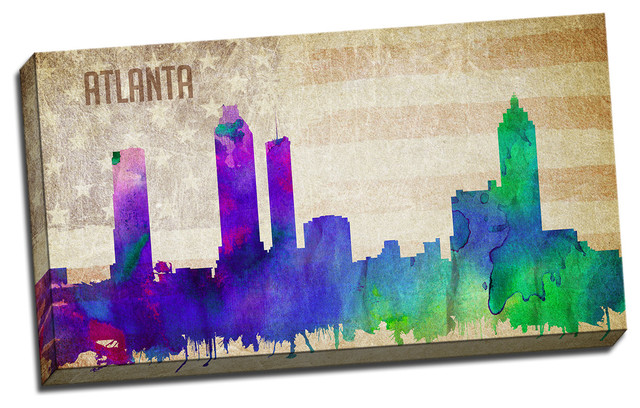 Watercolor Cities, Atlanta