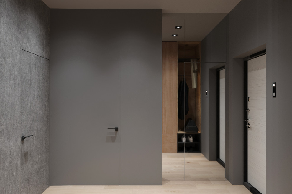 Однокомнатная монохромная квартира