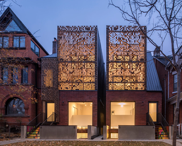 Double Duplex contemporary-fasad