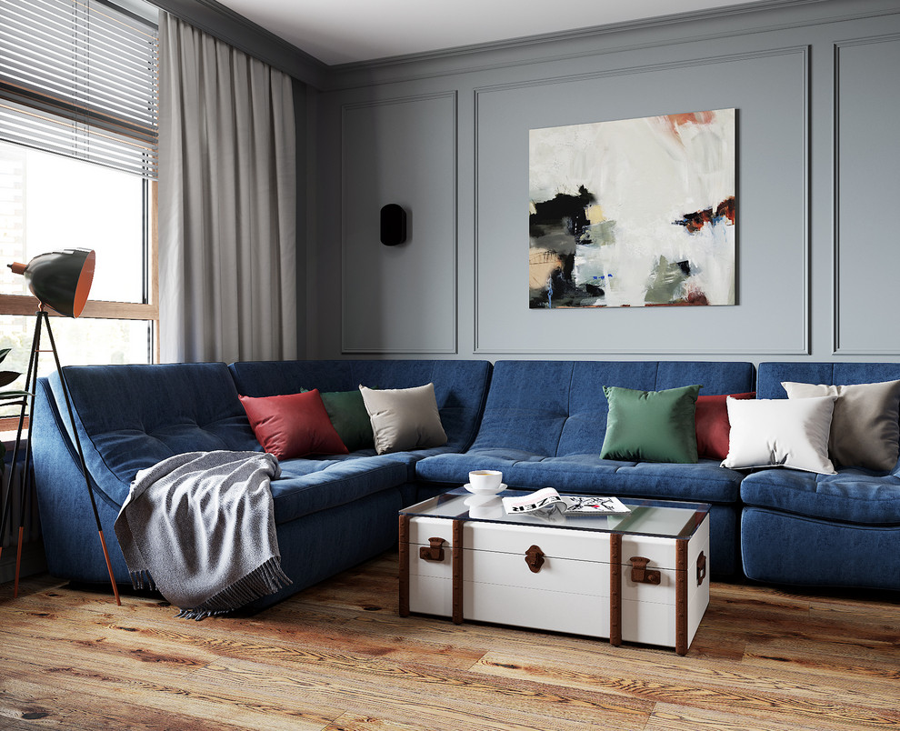 Визуализации проекта квартиры 87кв.м ЖК Новогорск парк