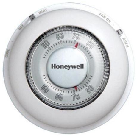 Honeywell Mercury Free Round Heat/Cool Thermostat - Contemporary ...