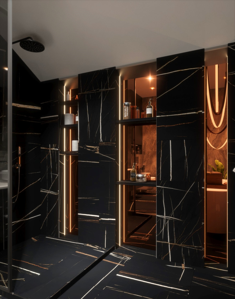 Ванная комната в коттедже