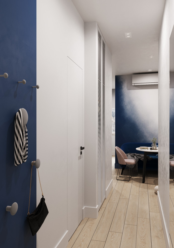 Проект квартиры-студии 28кв.м., г.Москва, ЖК Медовая Долина