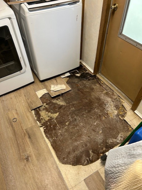 Mobile Home Repair with Mini Bath Update