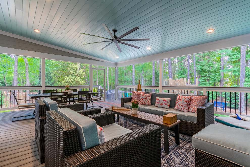 Cary Screened Porch & Laundry