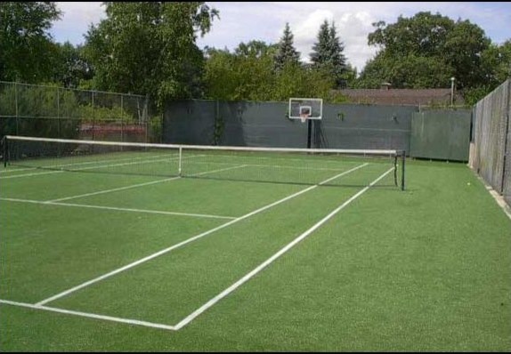 Basketball Tennis Court Hybrid
