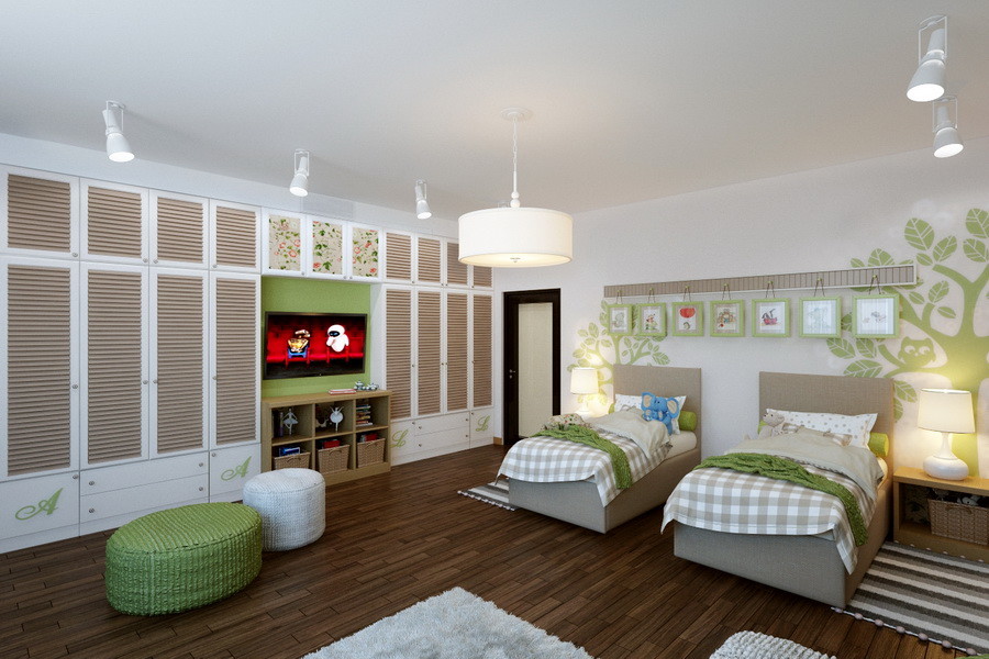 Дизайн интерьера дома "Африканский мотив"