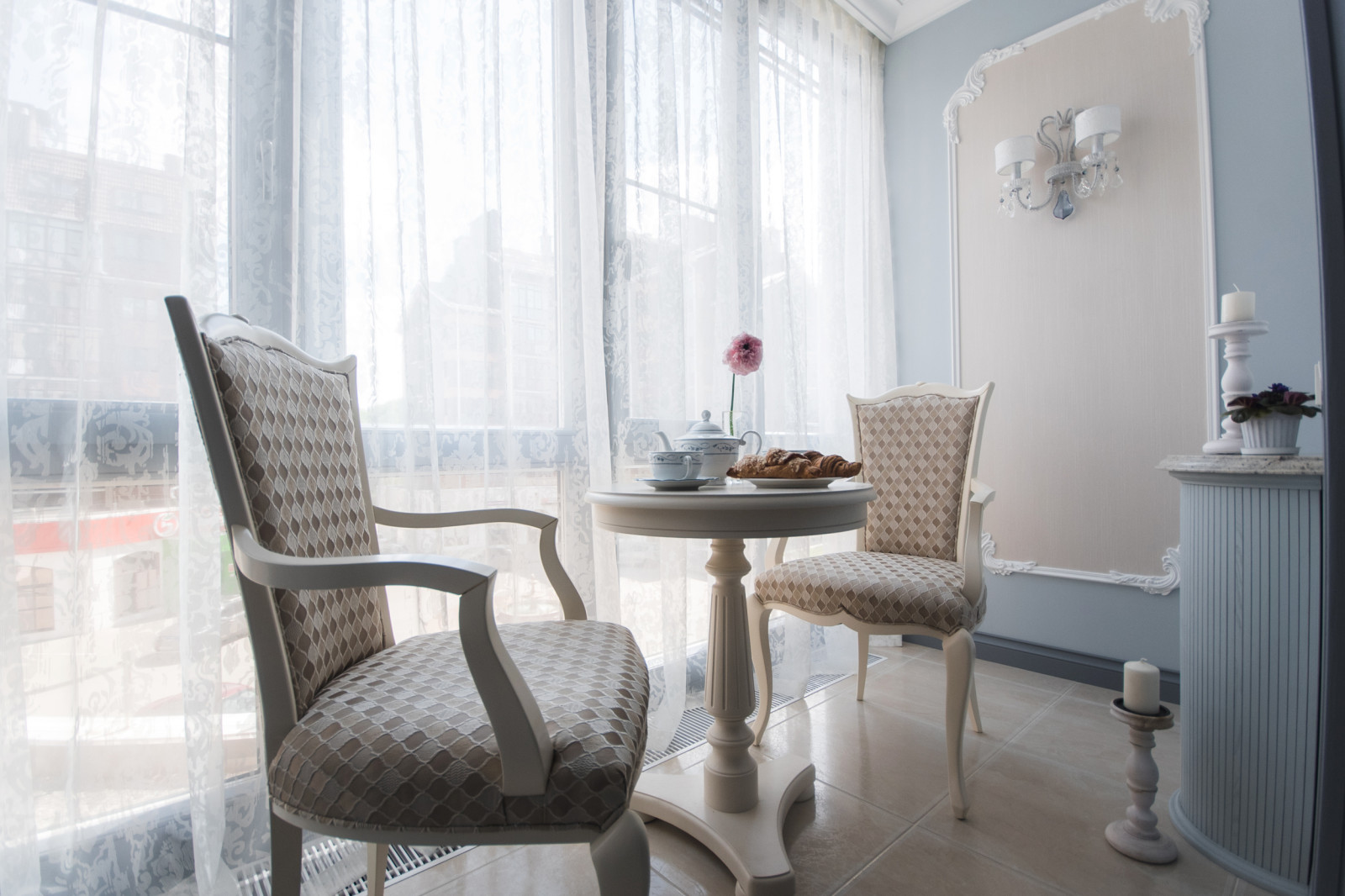 Классика в голубых тонах