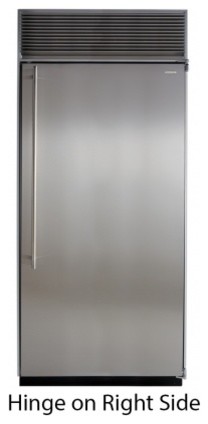 M36ARWGPR 36" All Refrigerator  with Full Extension Glide-Out Clear Crisper Draw