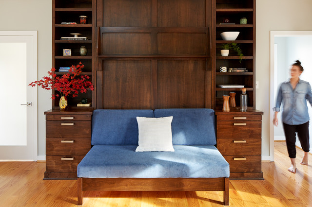 In law Suite with a Murphy Bed Transitional DC Metro by Christine Kelly Crafted Architecture Houzz