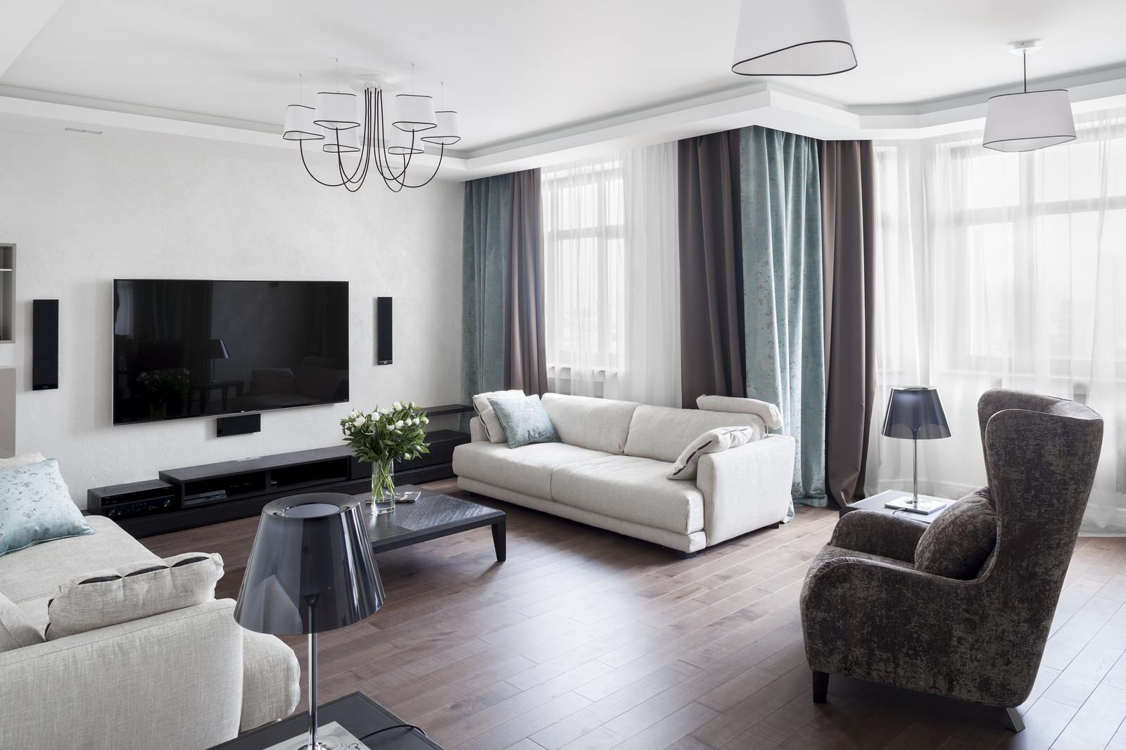 Декоративная штукатурка в современных интерьерах