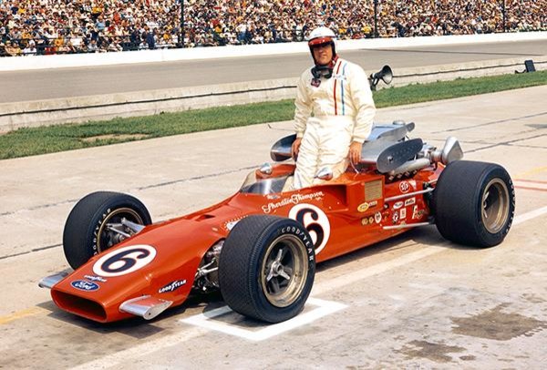 A J Foyt Indy 500 Sheraton Thompson Coyote 1969 Photo Poster 8 5 X11