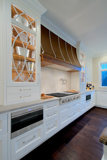 White  kitchen transitional style transitional-kitchen