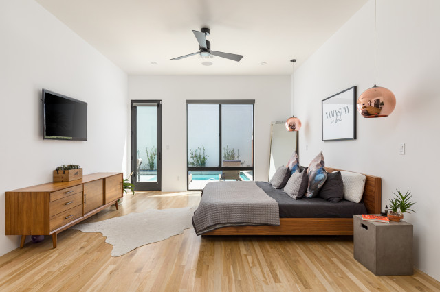 Hoover House moderno-camera-da-letto