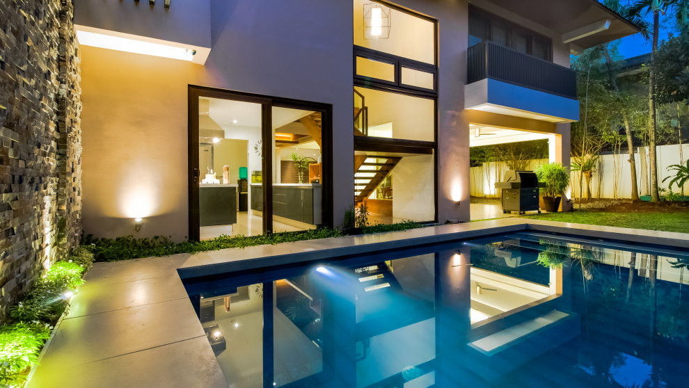 Design ideas for an asian pool in Los Angeles.