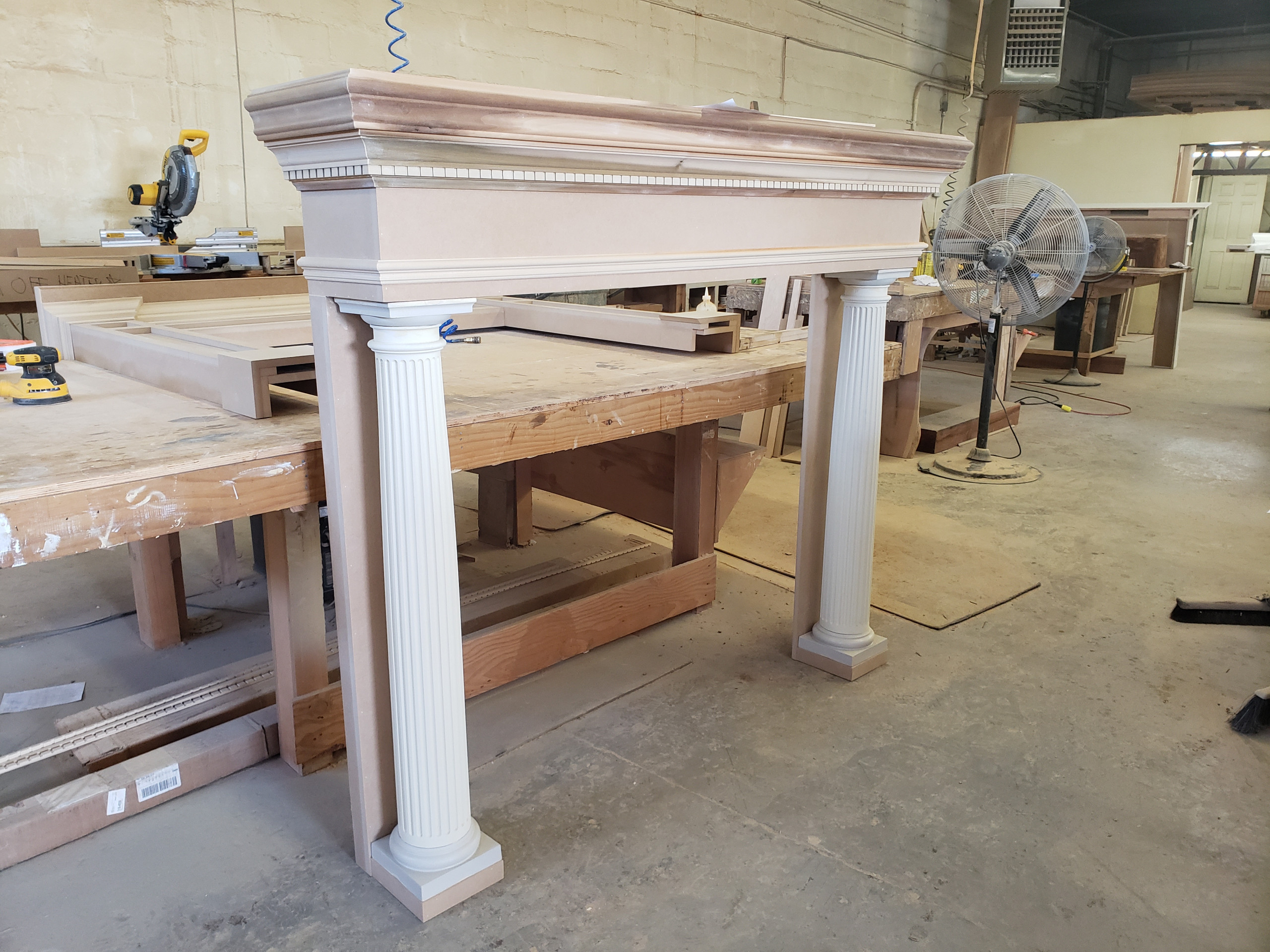Custom Fireplace Mantels