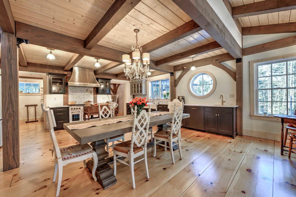 Rustic Ski Chalet Kitchen - West Dover, VT