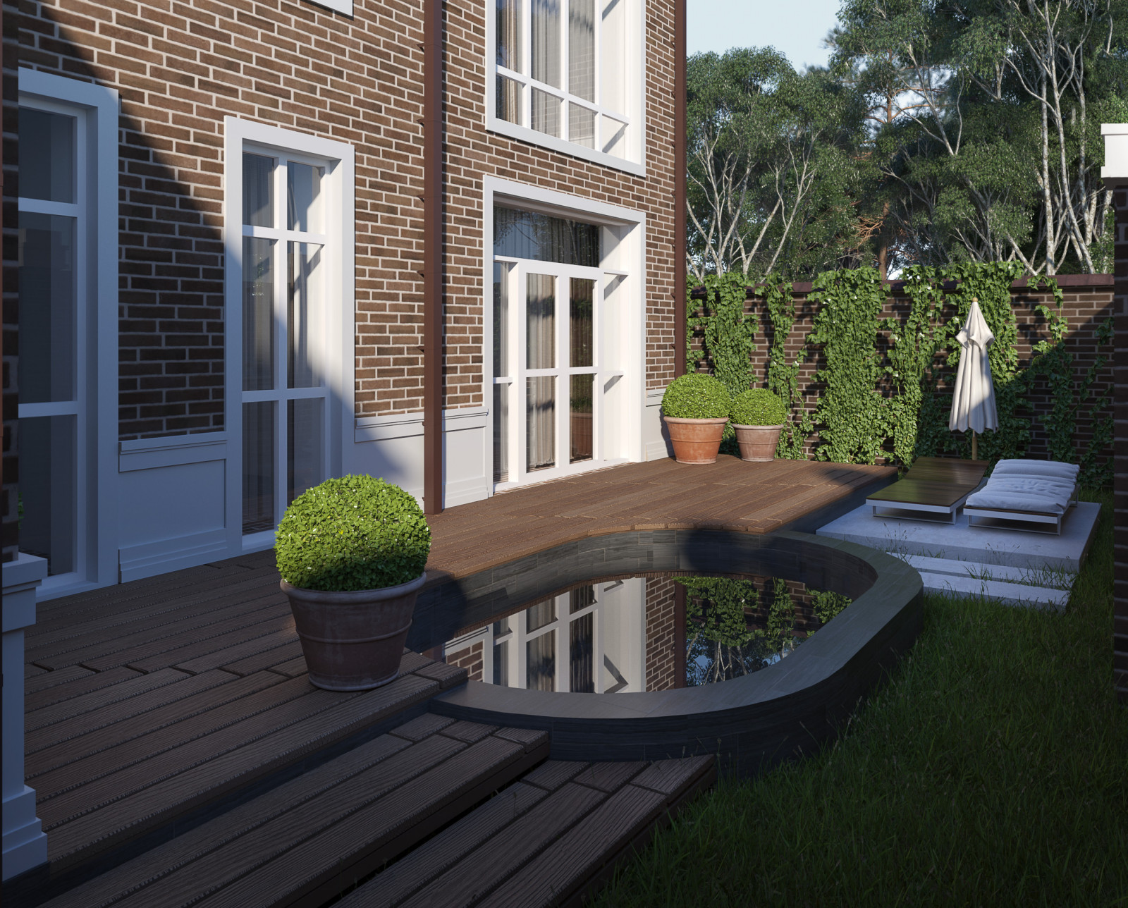 Дом в английском стиле