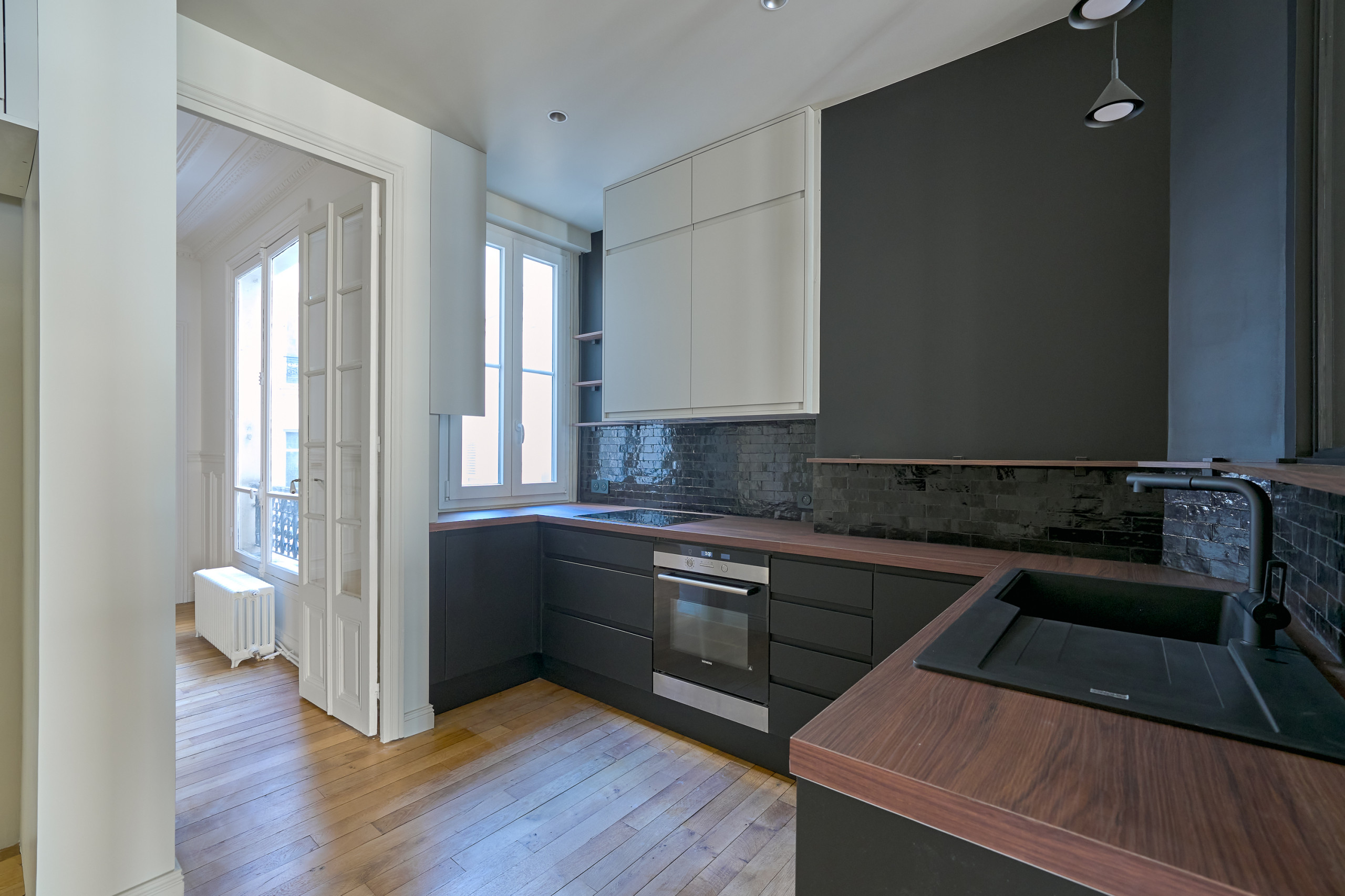 Rénovation et mise en valeur d'un appartement parisien à la Gare de Lyon