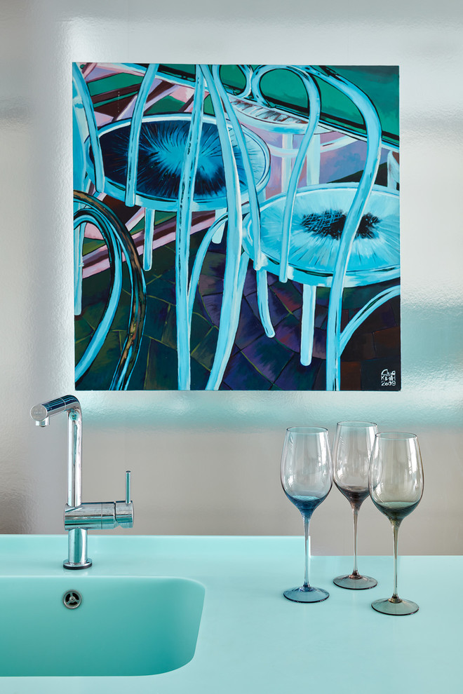 Цветной интерьер квартиры на Ломоносовском